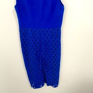 Blue esley suit dress